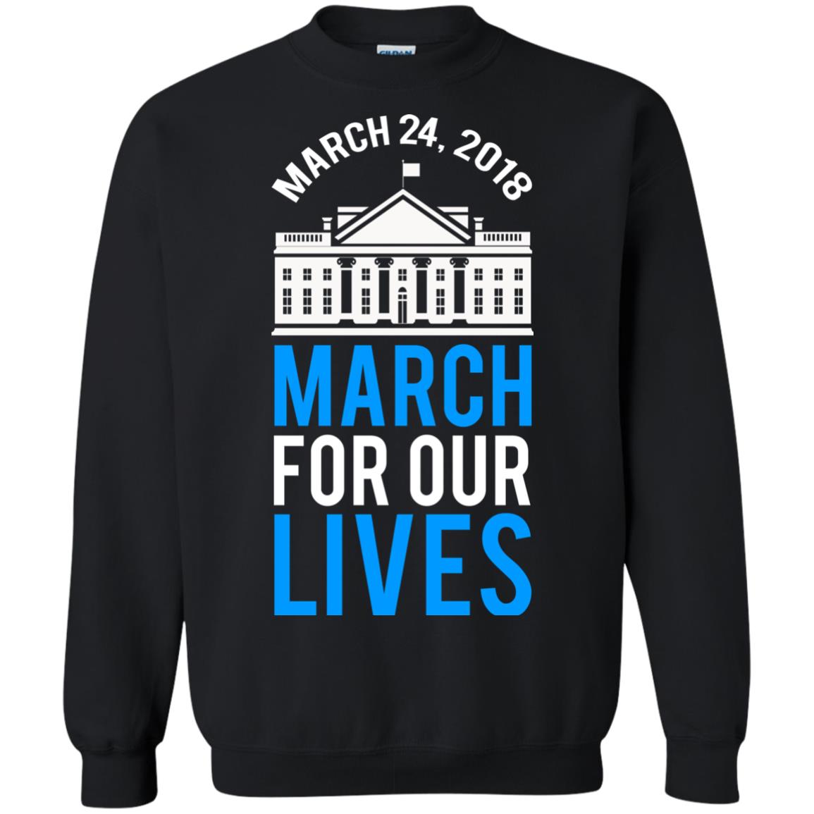 March For Our Lives March 24 2018 T-shirt Black