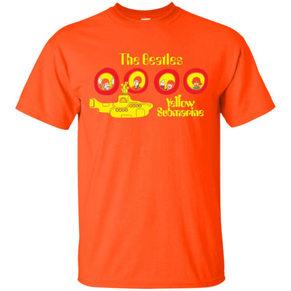The Beatles Yellow Submarine T-shirt Orange