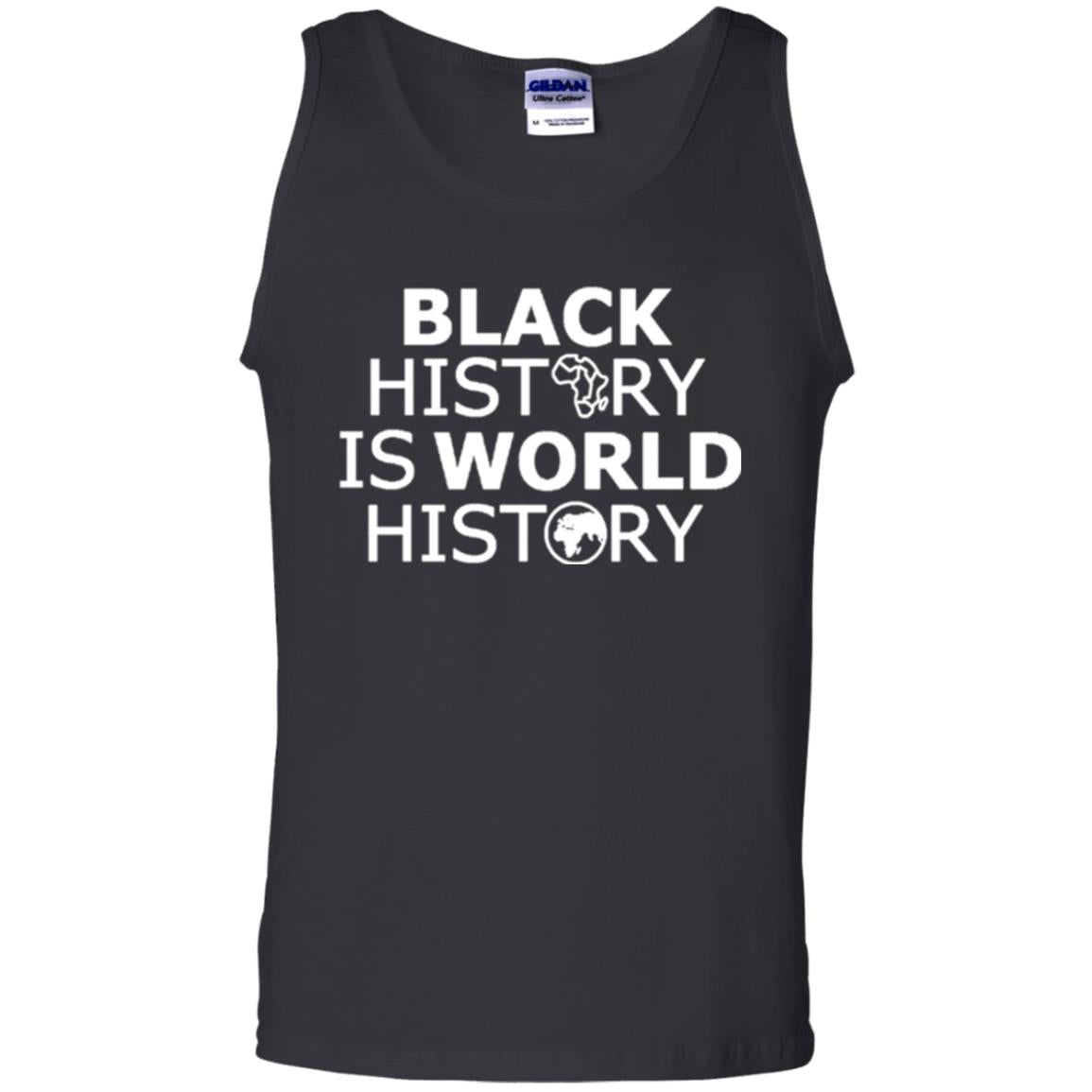 Black History Is World History T-shirt Black