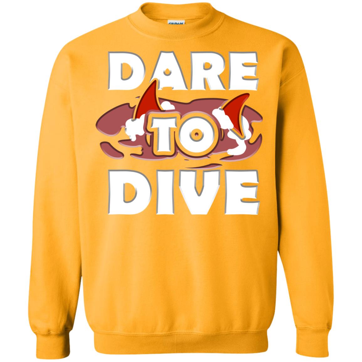 Every Day Of Dare To Dive Shark T-shirt 2018 Gold