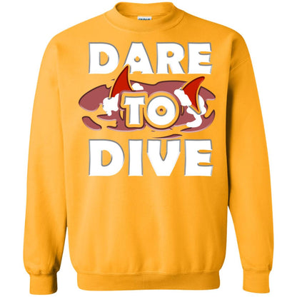 Every Day Of Dare To Dive Shark T-shirt 2018 Gold