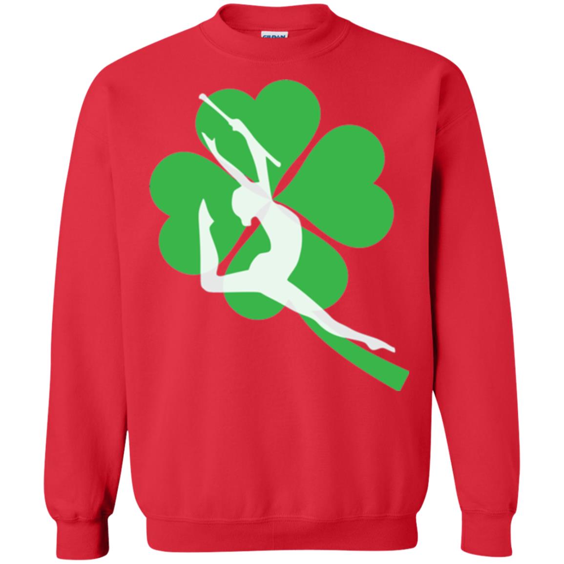 Baton Twirling Lover Saint Patrick's Day Red