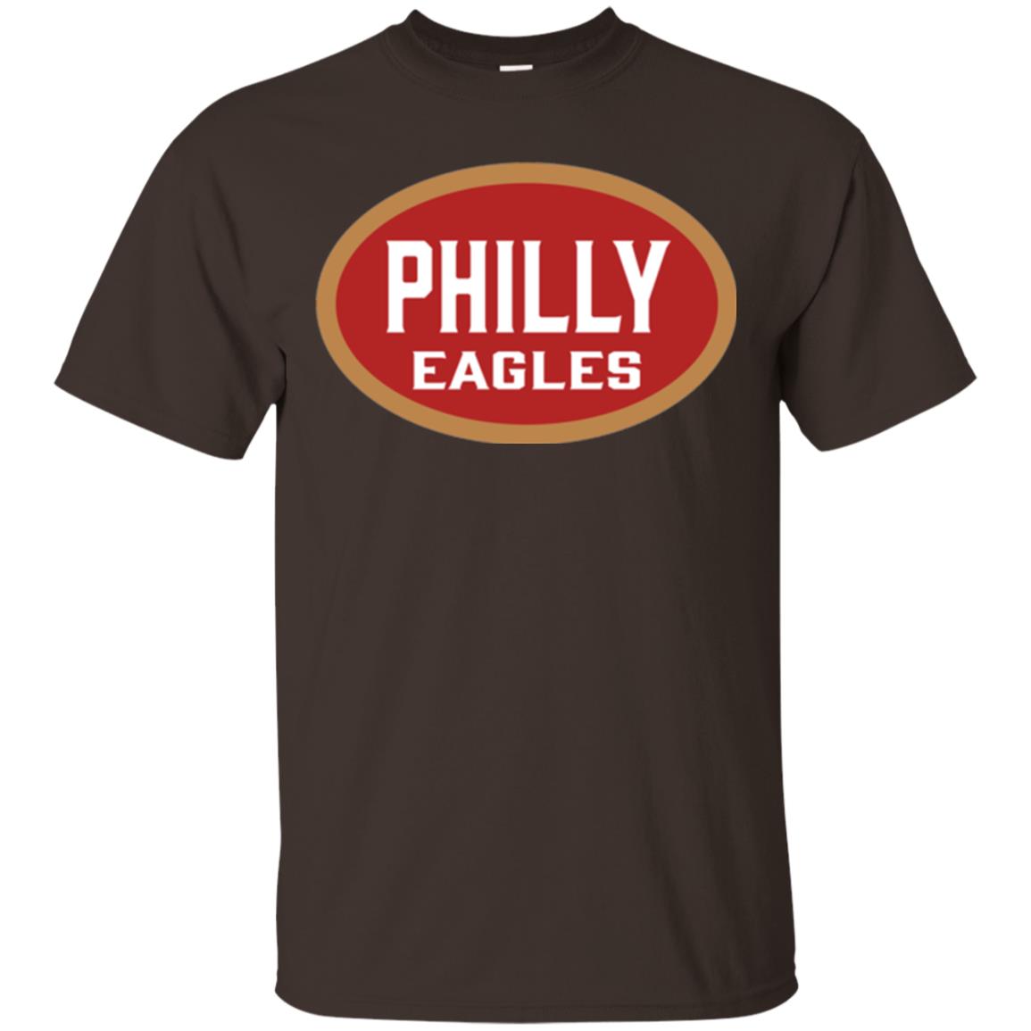 Football T-shirt Philly Eagles Dark Chocolate