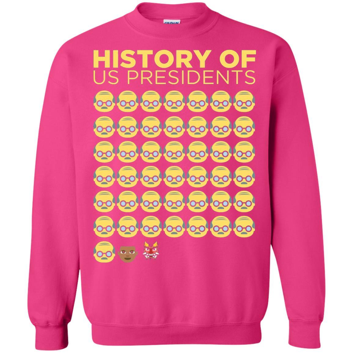 Anti Trump T-shirt History Of Us Presidents Heliconia