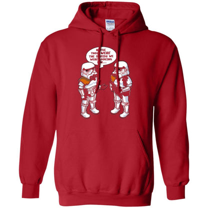 Stormtroopers T-Shirt Maybe Those Were The Droids We Were Looking For Red
