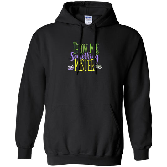 Throw Me Something Mister Mardi Gras T-shirt Black