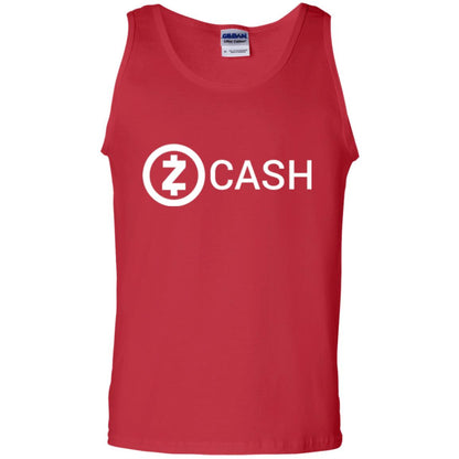 Cryptocurrency Zec Logo T-shirt Zcash Red