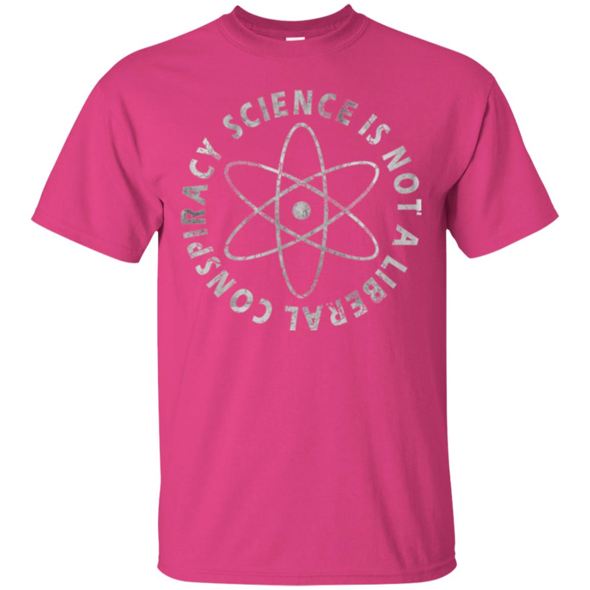 Scientist T-shirt Science Is Not A Liberal Conspiracy Heliconia