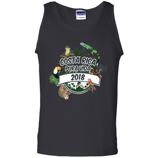 Costa Rica Pura Vida 2018 T-shirt Black