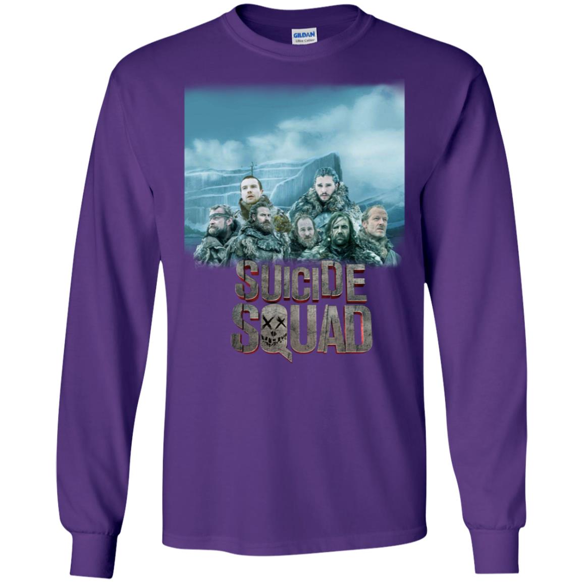 Suicide Squad Game Of Thrones Version T-shirt Purple