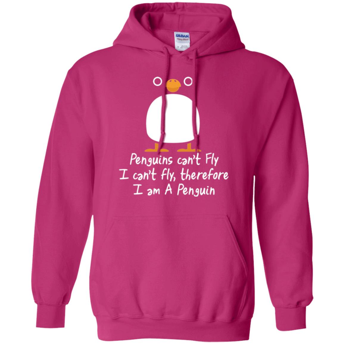 Penguin T-shirt I Can_t Fly Heliconia