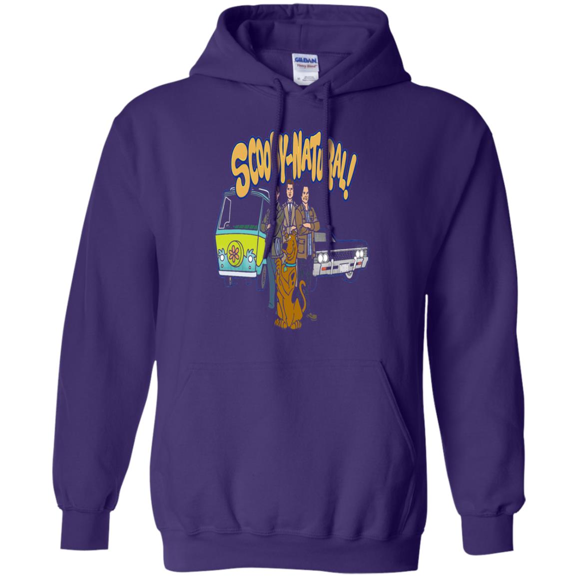 Scooby Natural Movie Lover T-shirt Purple