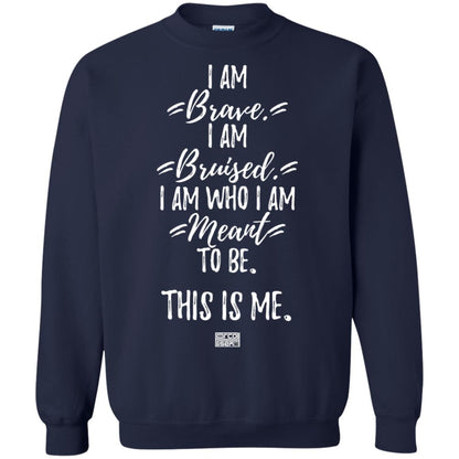 Brave This Is Me Proud Musical Theatre Performer T-shirt Navy