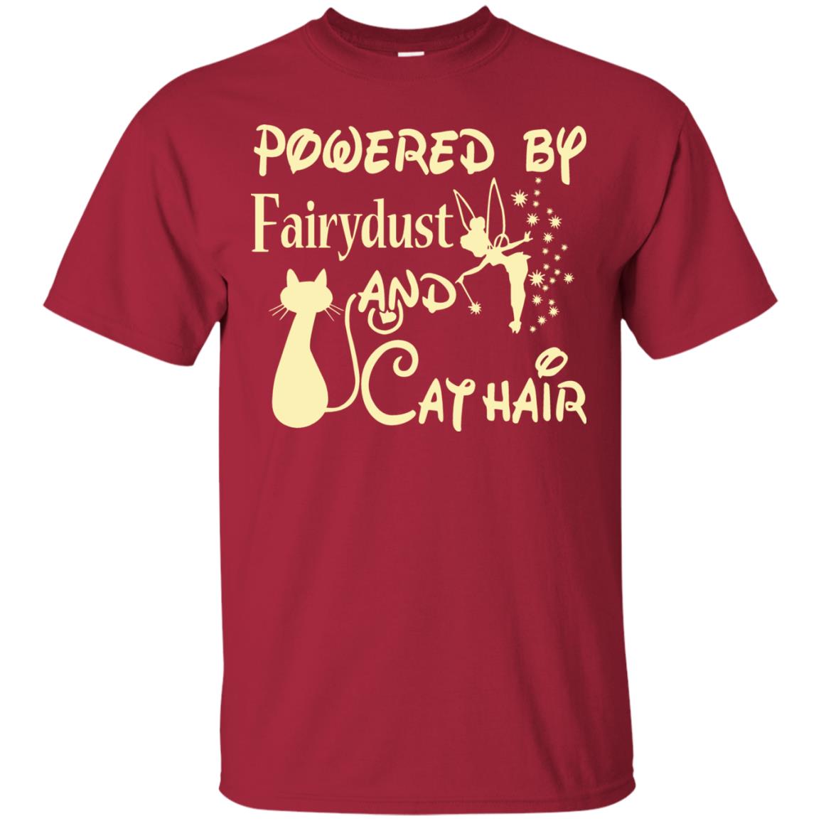 Powered Up Fairdust And Cat Hair Shirt Cardinal