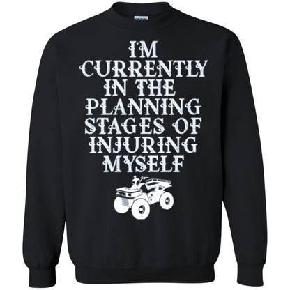 Four Wheeling T-shirt I'm Currently In The Planning Stages Black