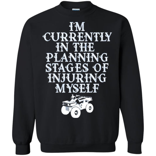 Four Wheeling T-shirt I'm Currently In The Planning Stages Black