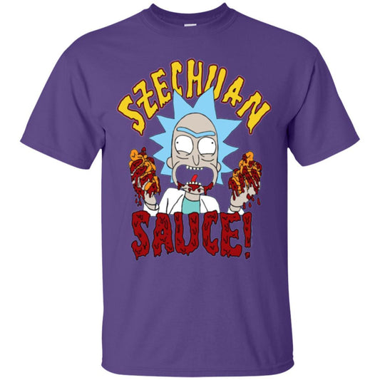 Rick Morty Szechuan Sauce T-shirt Purple