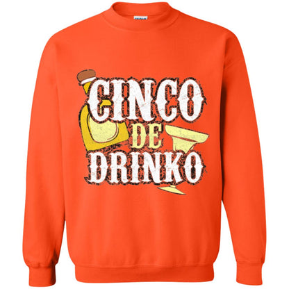 Funny Cinco De Mayo Drinko Celebration T-shirt Orange