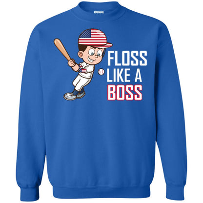 Floss Like A Boss Shirt For Baseball Players Royal