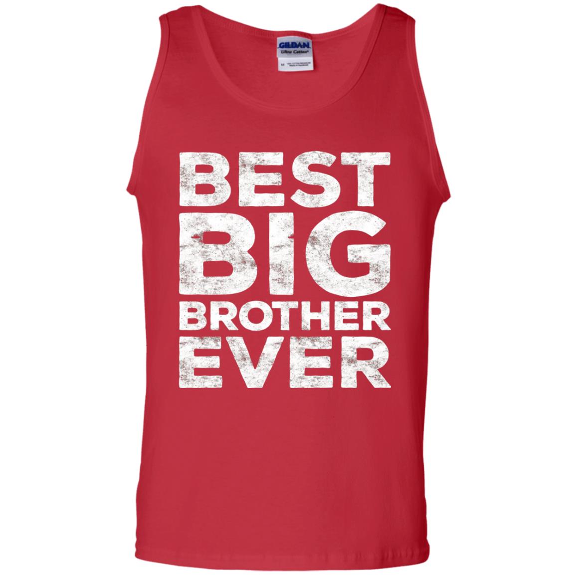 Best Big Brother Ever Family T-shirt Red