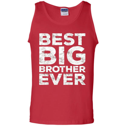 Best Big Brother Ever Family T-shirt Red