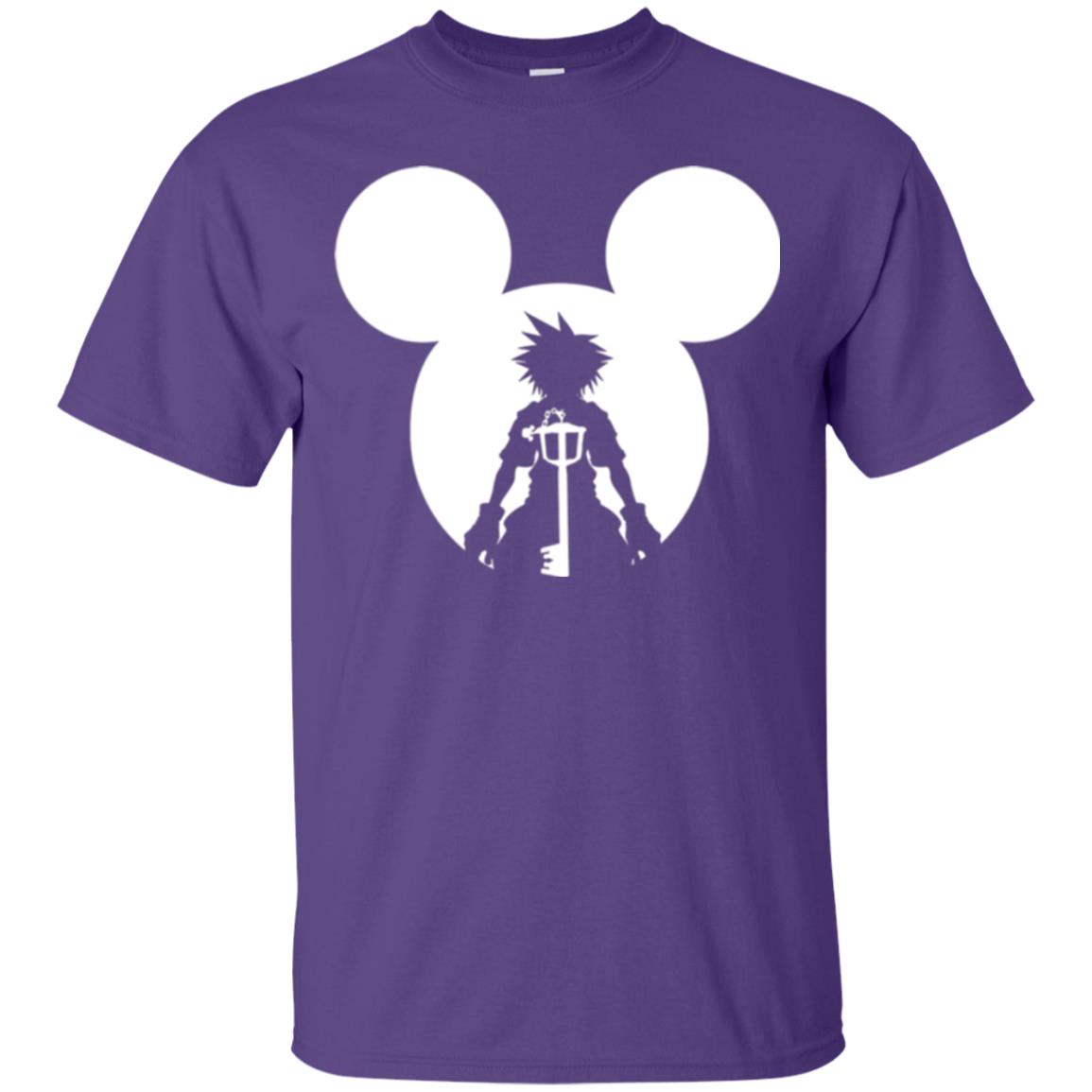 Mickey Lovers T-shirt Disney Kingdom Hearts Purple