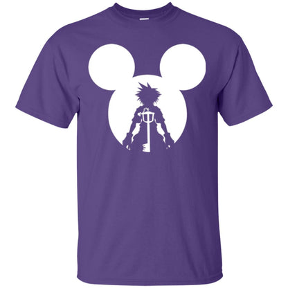 Mickey Lovers T-shirt Disney Kingdom Hearts Purple