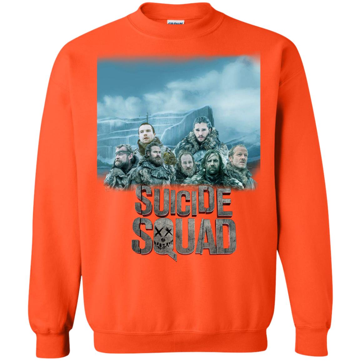 Suicide Squad Game Of Thrones Version T-shirt Orange