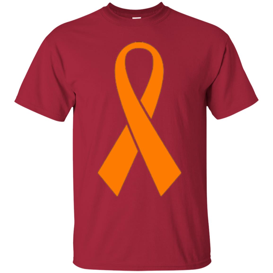 Orange Ribbon Gun Violence Awareness Anti Gun T-shirt Cardinal