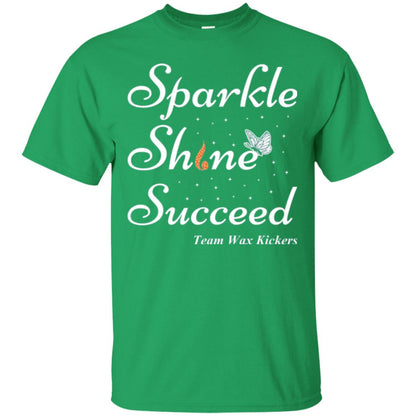 Sparkle Shine Succeed T-shirt Irish Green