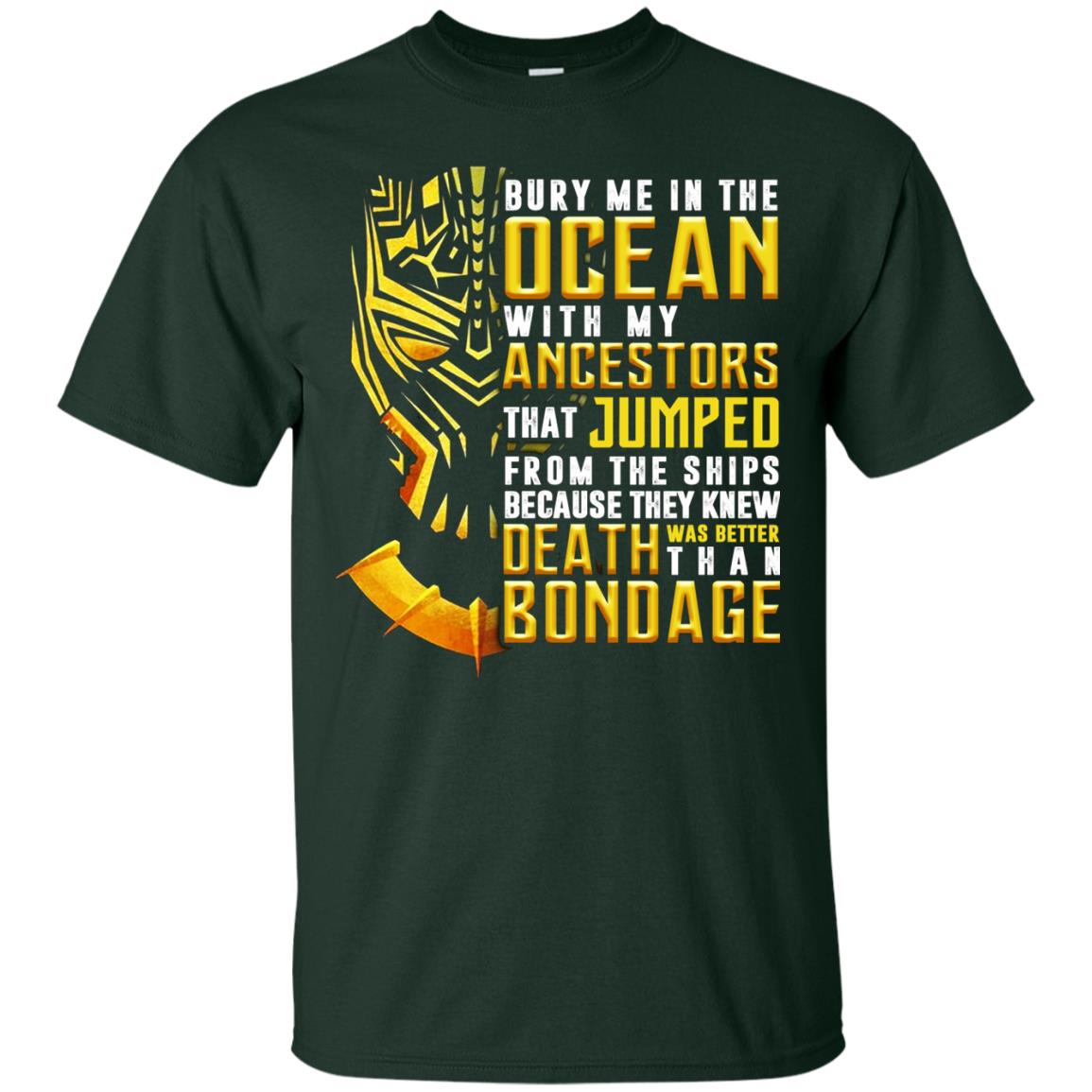Bury Me In The Ocean With My Ancestors That Jumped Movie Lover T-shirt Forest