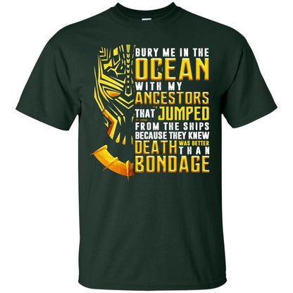 Bury Me In The Ocean With My Ancestors That Jumped Movie Lover T-shirt Forest