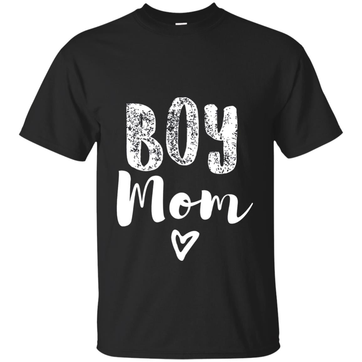 Cute Boy Mom T-shirt Black