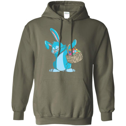 Easter Bunny Dab Easter Shirt Military Green