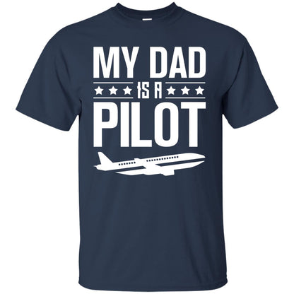 My Dad Is A Pilot Shirt Navy