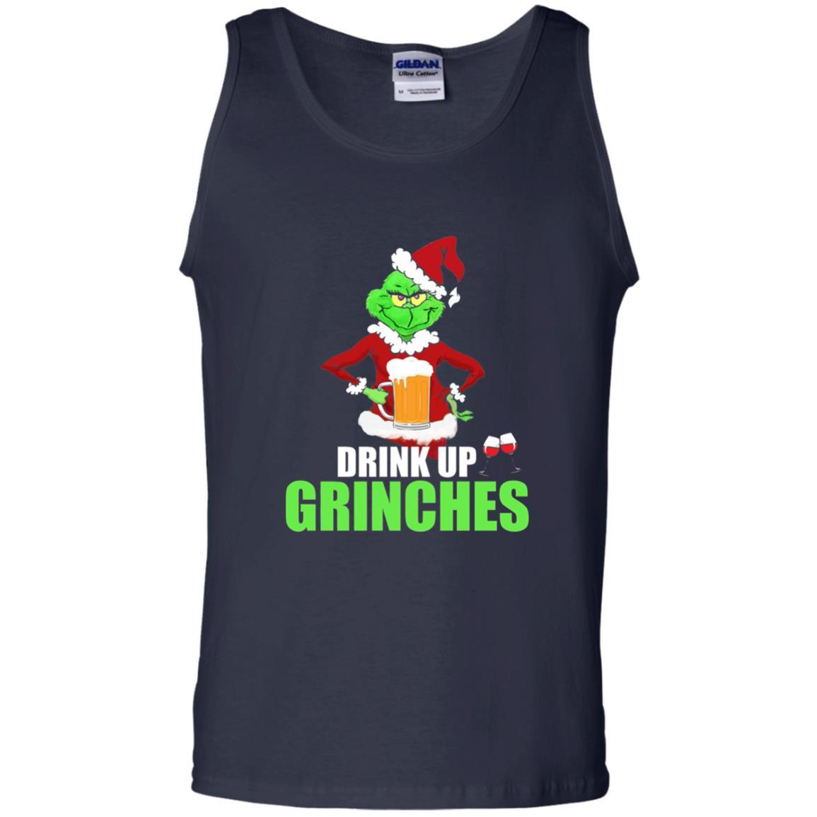 Christmas T-shirt Drink Up Grinches Navy