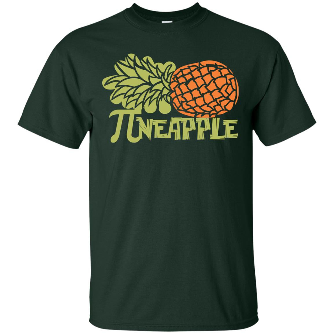 Cool Pineapple Pi Day T-shirt Forest