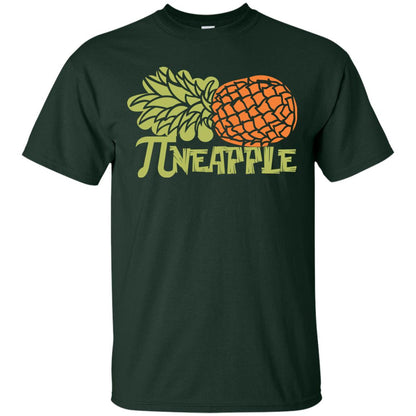 Cool Pineapple Pi Day T-shirt Forest