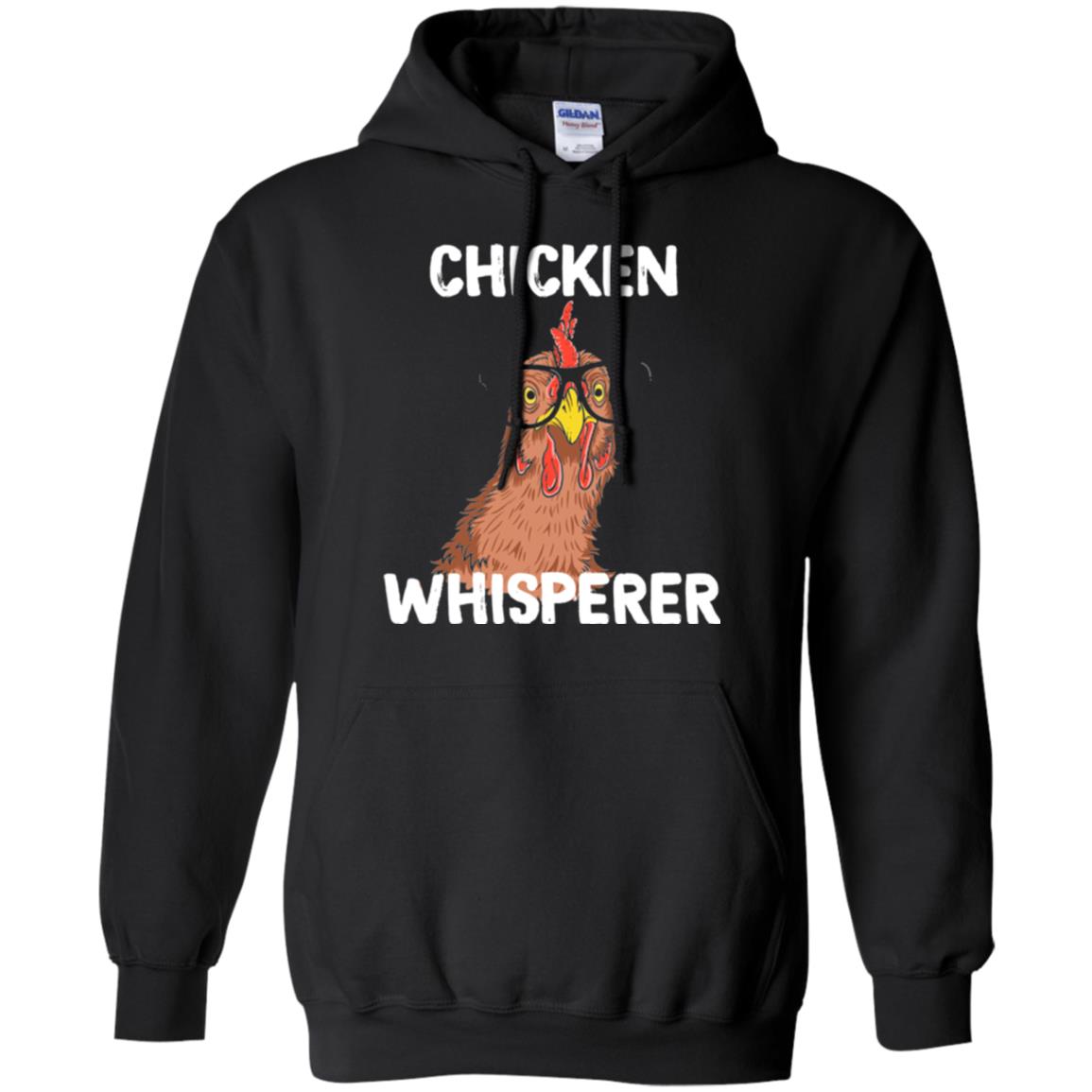 Chicken T-shirt Whisperer Black