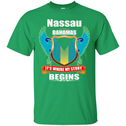 Bahamian T-shirt Nassau Bahamas T-shirt Irish Green