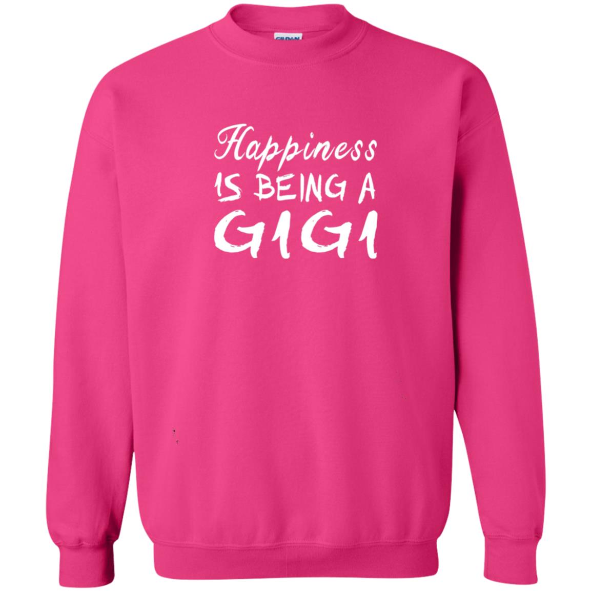 Happiness Is Being A Gigi Grandma Shirt Heliconia