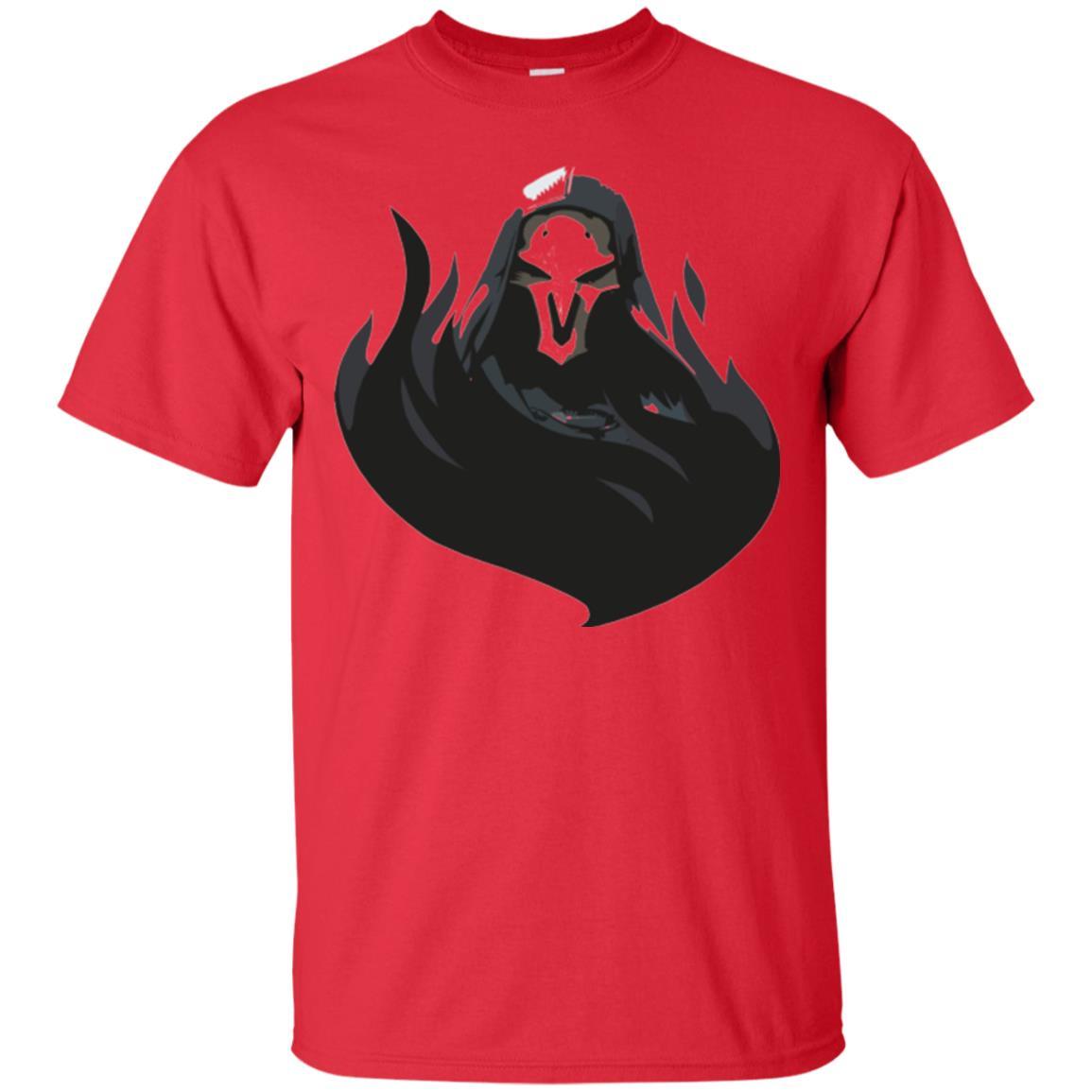 Overwatch Reaper Blossom Spray T-shirt Red
