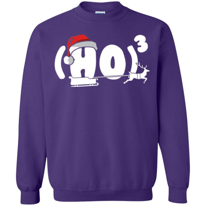 Christmas T-shirt Ho Ho Ho Purple