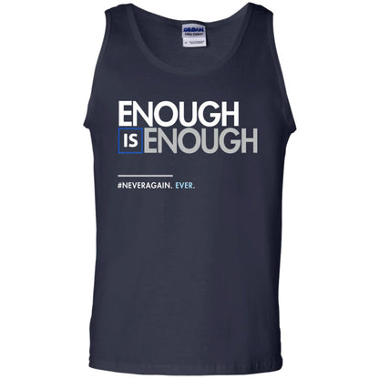 Enough Is Enough Gun Control T-shirt Navy
