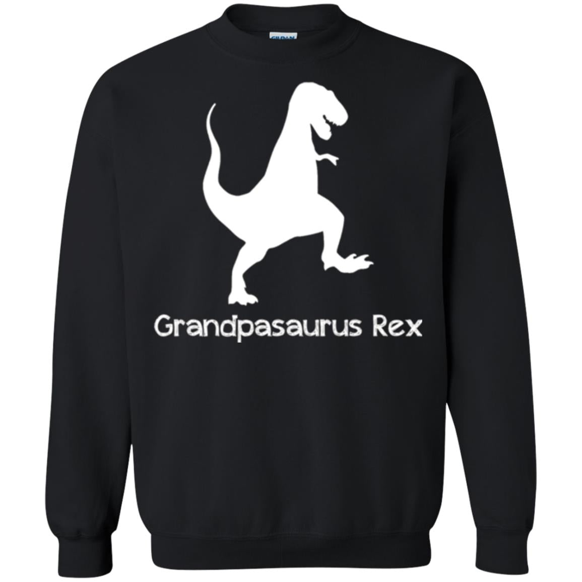 Family T-shirt Granpasaurus Rex Black