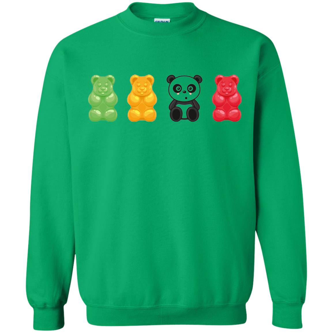 Bear Lover T-shirt Cute Panda Candy Bear Irish Green
