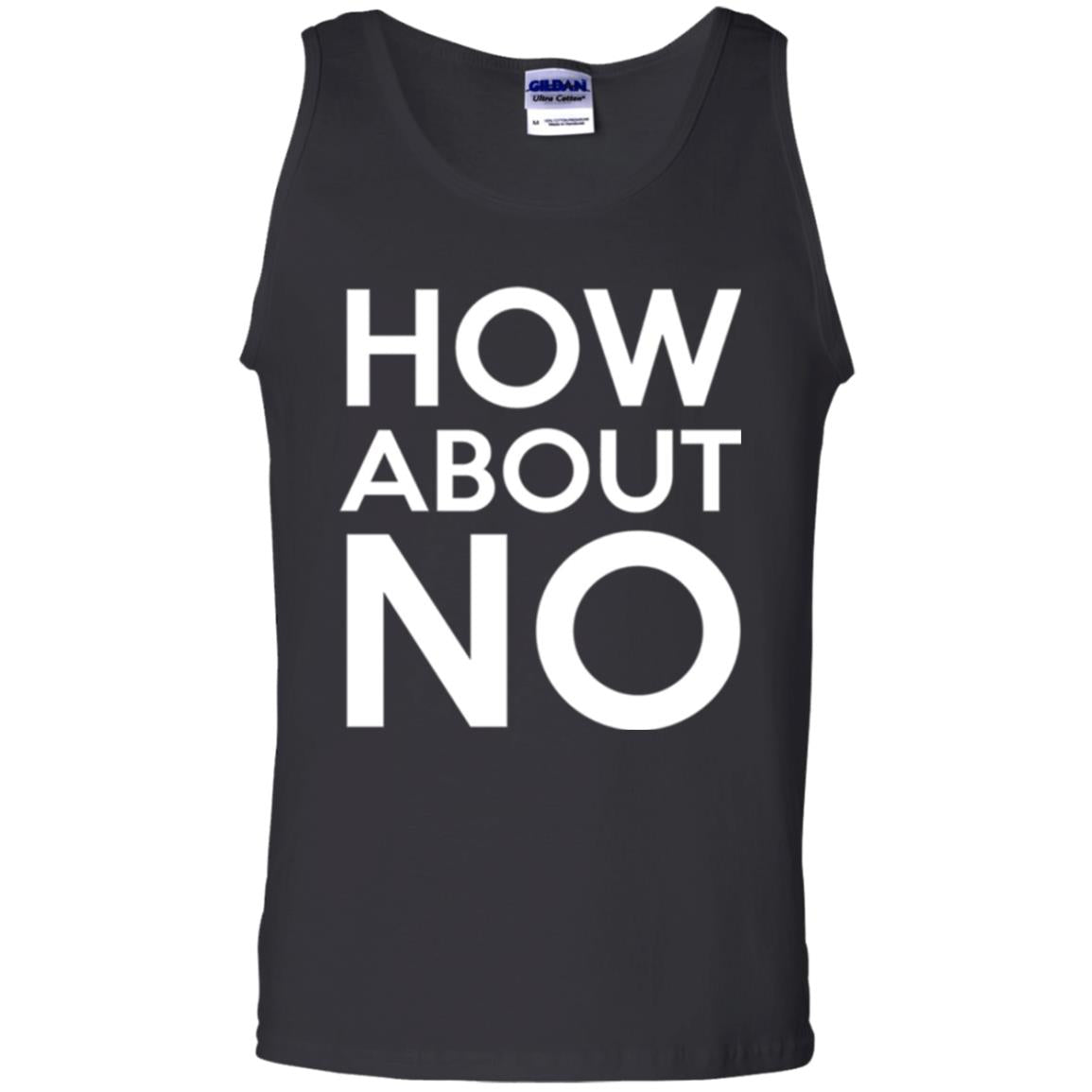 How About No T-shirt Black