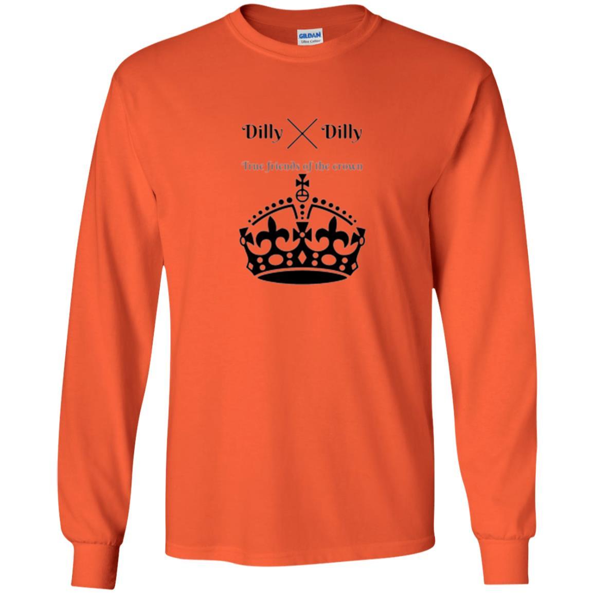 Dilly Dilly True Friends Of The Crown T-shirt Orange