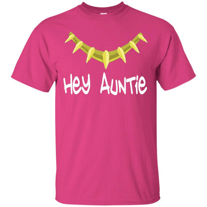 Hey Auntie Funny Aunt T-shirt Heliconia