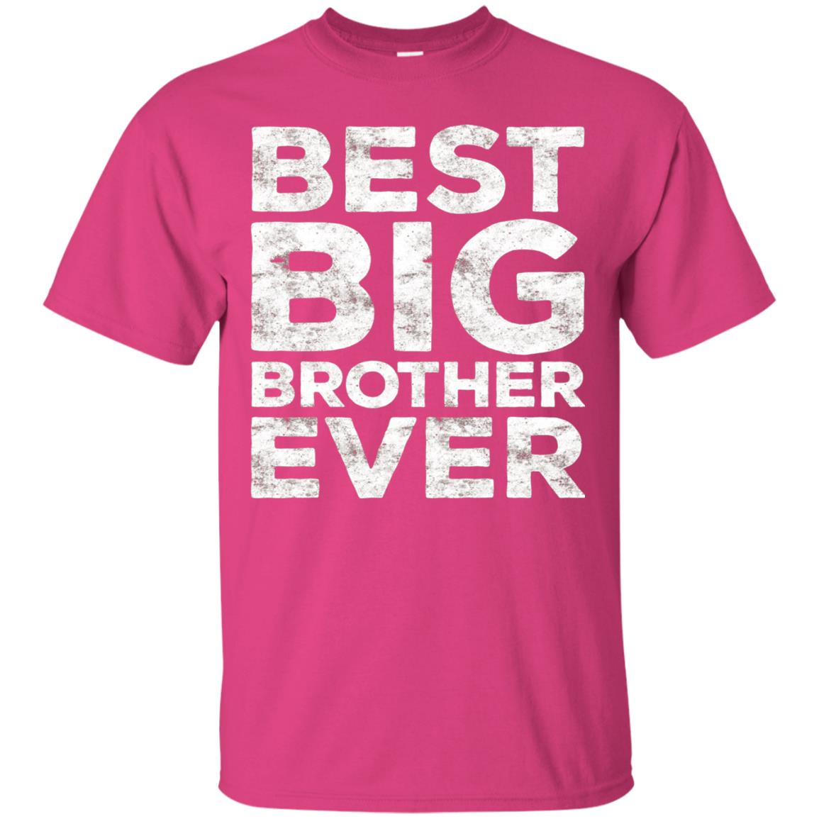 Best Big Brother Ever Family T-shirt Heliconia